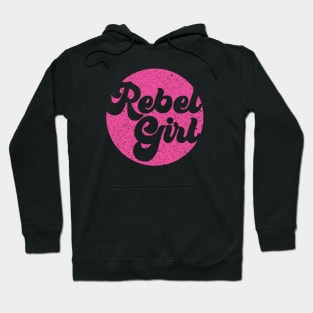 Rebel Girl Distressed Hoodie